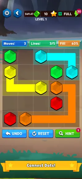 Game screenshot GEM Connect - Lucky Dot apk
