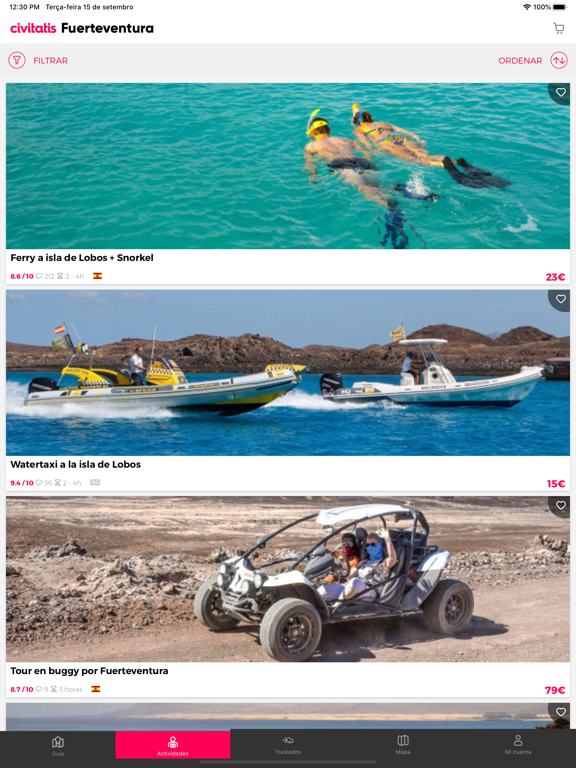 Screenshot #5 pour Guia Fuerteventura Civitatis