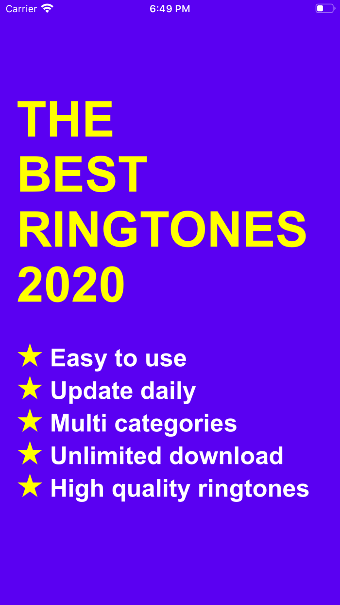 Ringtones for iPhone