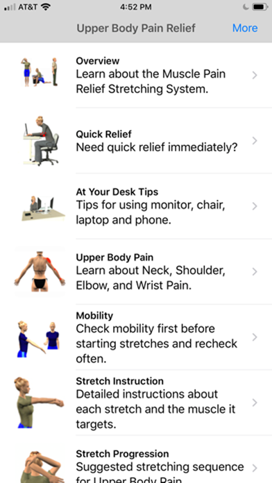 Stretch for Pain Relief Upper Screenshot