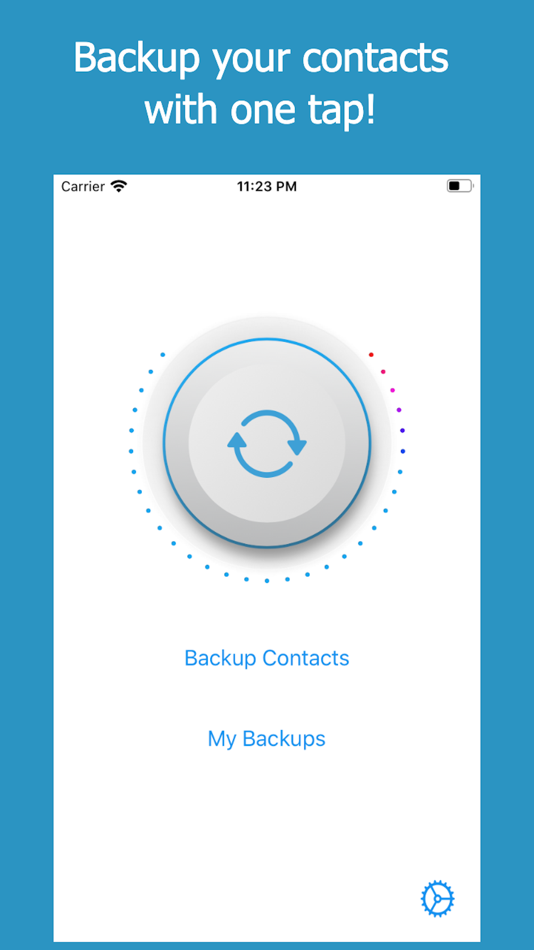 #1. Backup Contacts + Restore (iOS) 由: Jonathan Teboul