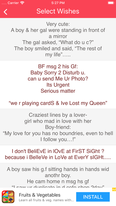 Love Messages & Quotes Screenshot