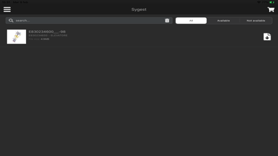 Sygest Spare Parts Screenshot