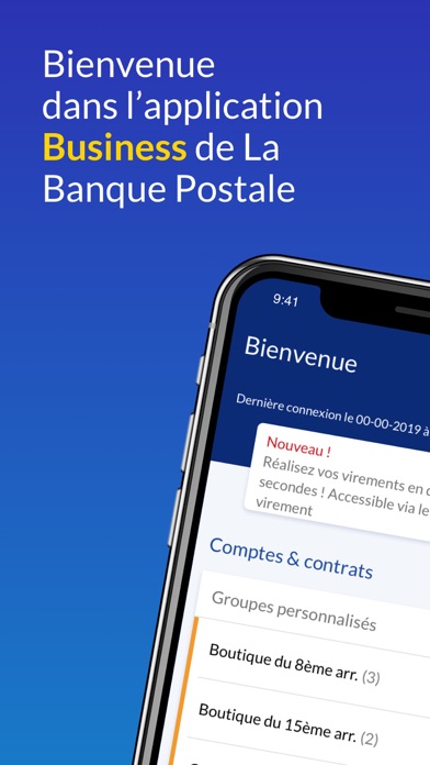 Screenshot #1 pour Business - La Banque Postale