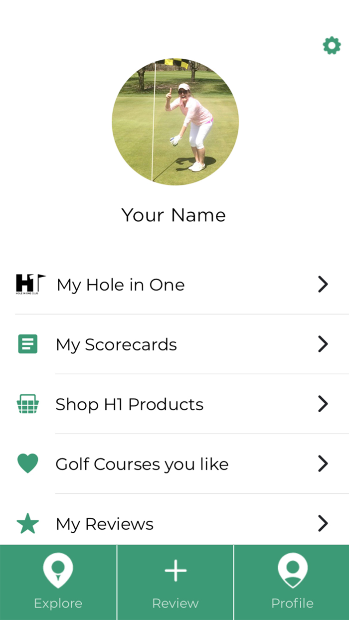 H1 Golf - Hole in One Club