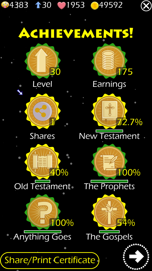 #4. Bible Basics Trivia Quiz Game (iOS) Podle: RD Games