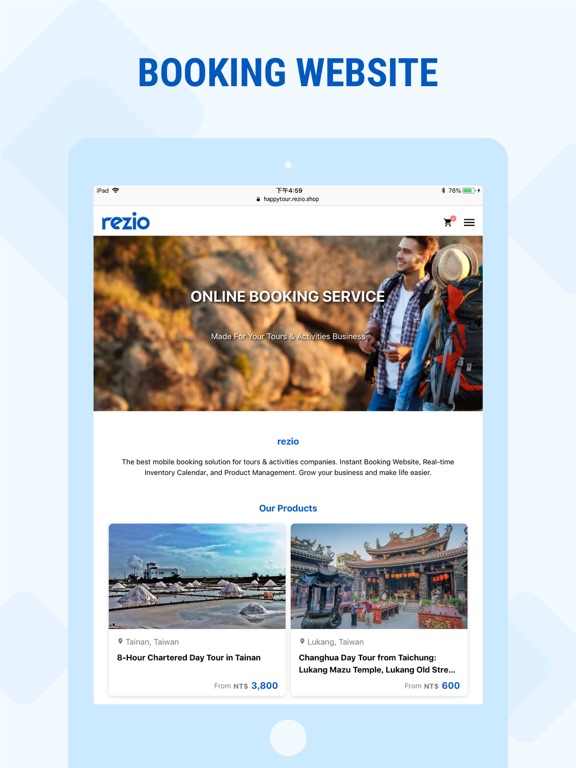 Screenshot #4 pour Rezio Travel Booking Admin