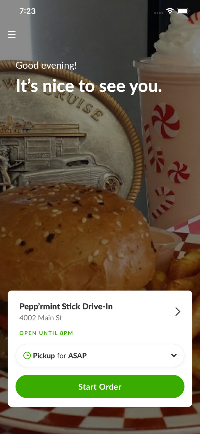 Peppermint Stick Drive-In