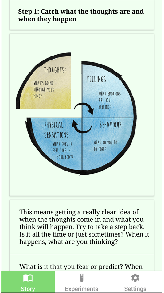 #2. CBT Behavioural Experiments (iOS) 由: University of Exeter
