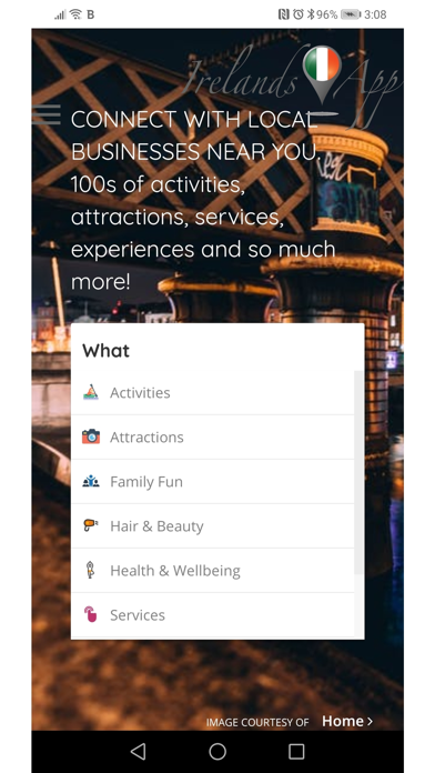 Irelands App Screenshot