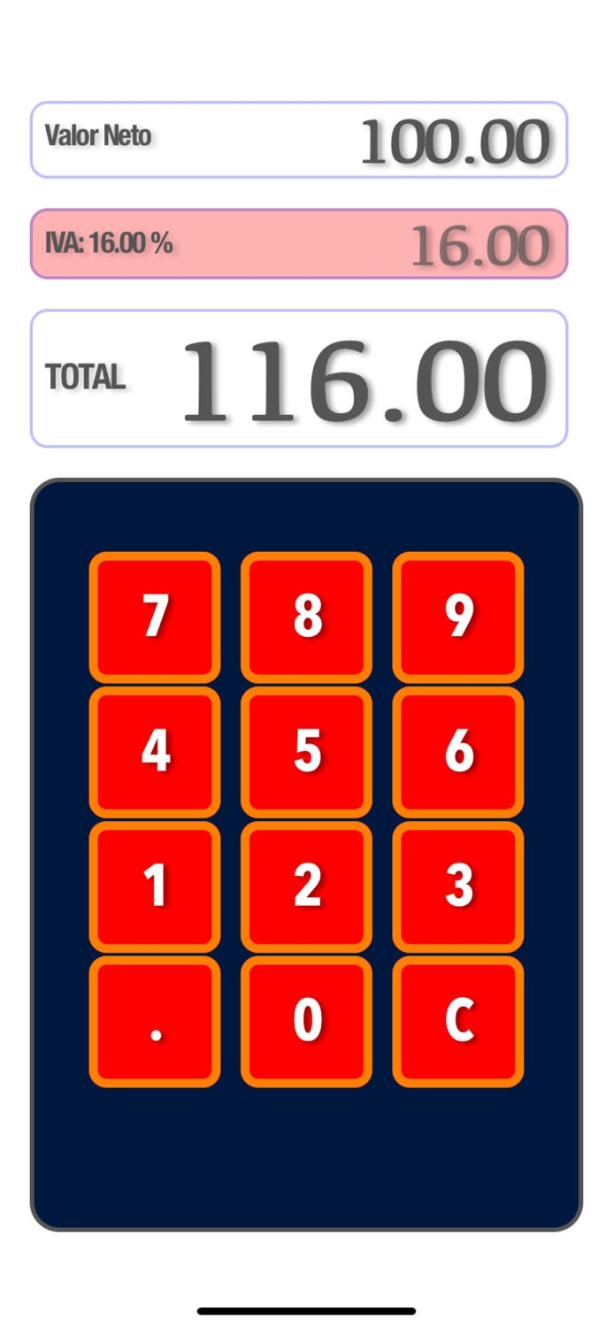 Calculadora IVA Sat Mexico