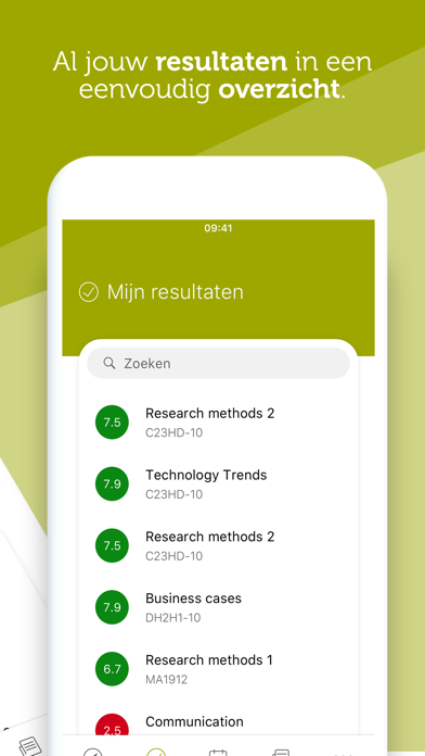 MijnHHS-studentenapp iPhone app afbeelding 2