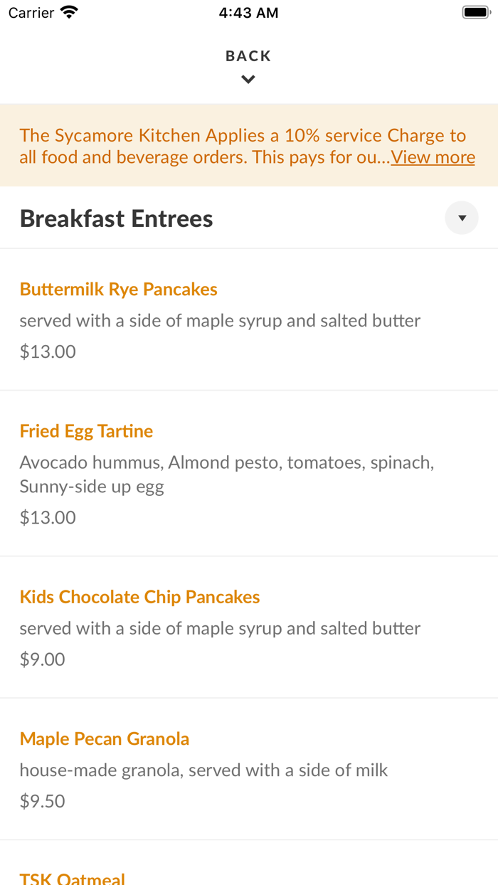 The Sycamore Kitchen