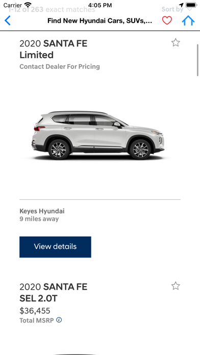 Hyundai Santa Fe Screenshot