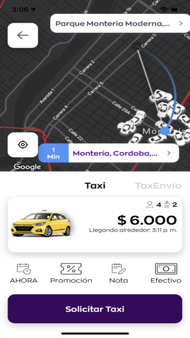 Taxi Taxi. Screenshot