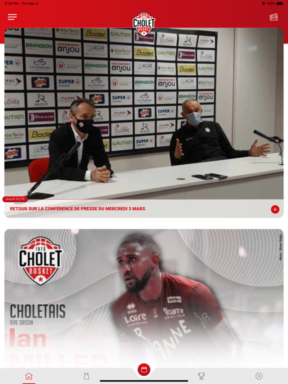Screenshot #4 pour Cholet Basket