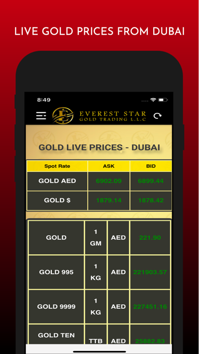 Everest Star Gold Trading Screenshot