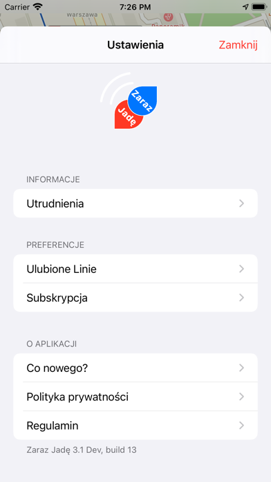 Zaraz Jadę Screenshot