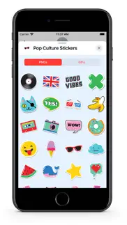 pop culture - gifs & stickers iphone screenshot 3