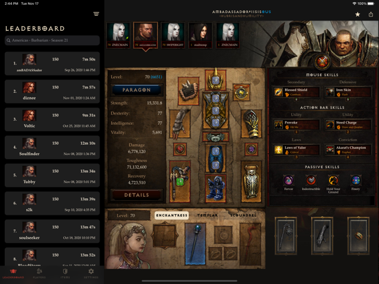 Screenshot #5 pour Nephalem - Diablo 3 Companion