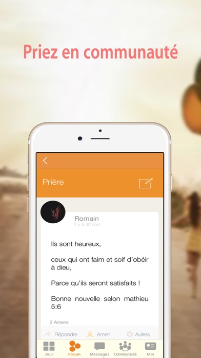 Prière Catholique et Bible Screenshot