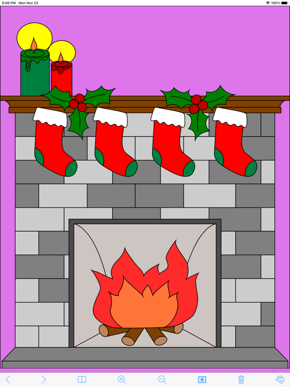 Screenshot #4 pour My Holiday Coloring Book