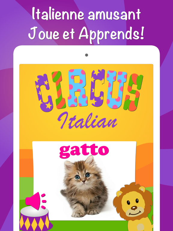 Screenshot #4 pour Italien pour enfants Langue Pr