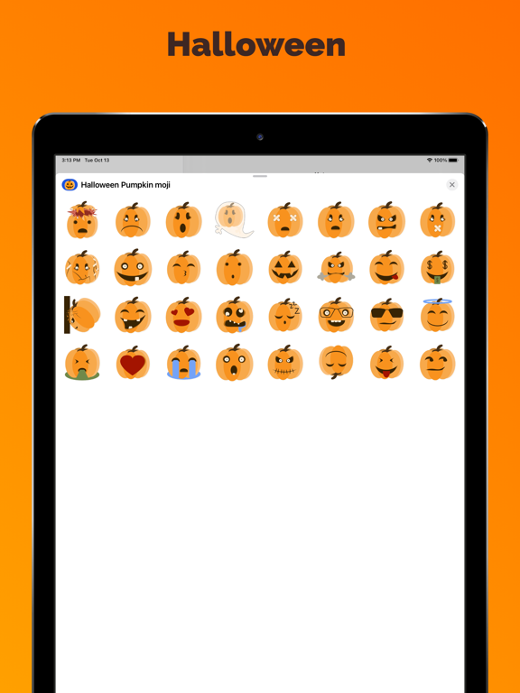 Screenshot #4 pour Halloween - Pumpkin stickers