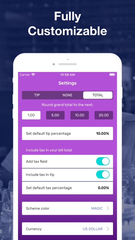 #3. Tip Calculator & Bill Split (iOS) 由: Rome Rock LLC