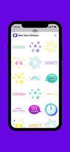 New Year’s Stickers screenshot #2 for iPhone