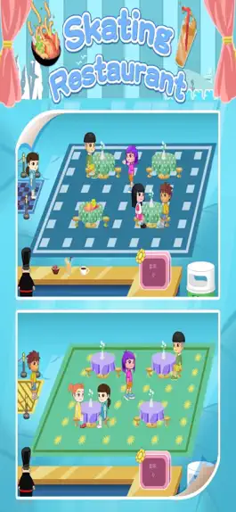 Game screenshot Ресторан-катание на коньках apk