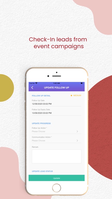 1P Sales Lead Screenshot