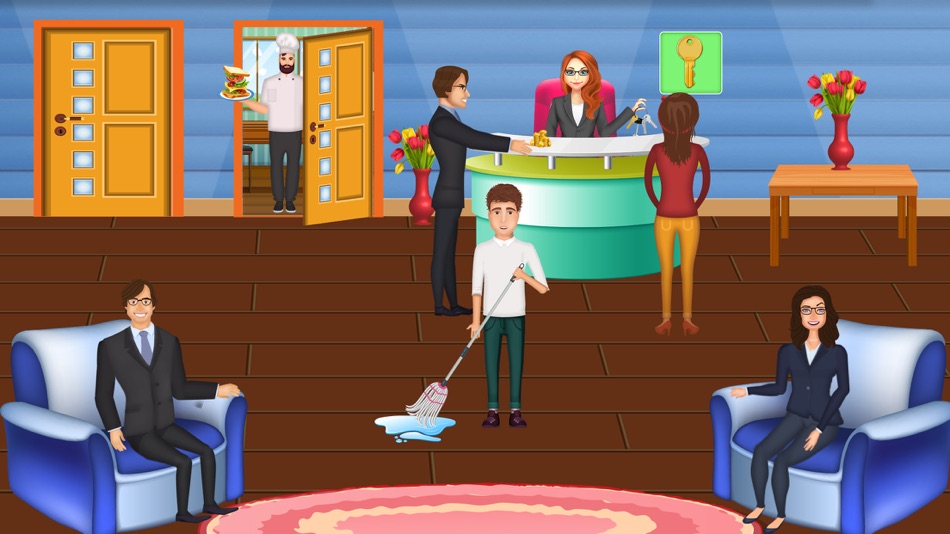 #2. Virtual Hotel Tycoon Manager (iOS) 由: Tamoor Farid