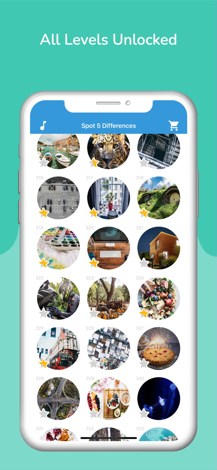 Spot 5 Differences 2021 New