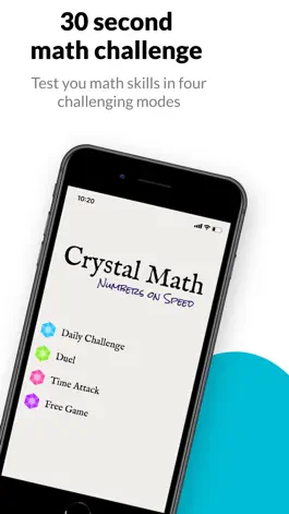 Game screenshot Crystal Math- Numbers On Speed mod apk