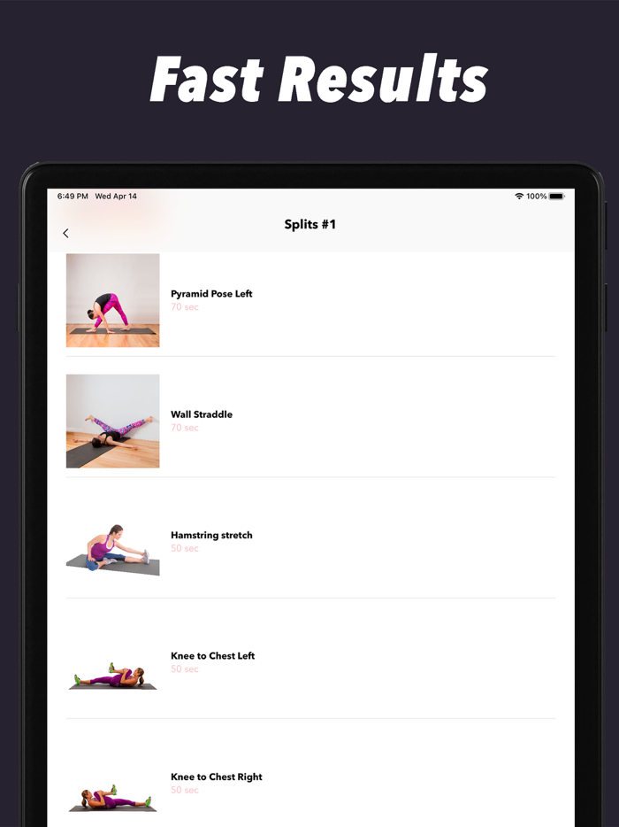 30 Day Splits Training at Home