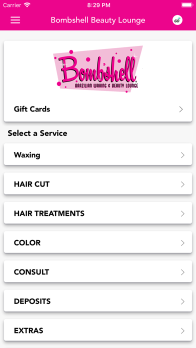 Bombshell Beauty Lounge Screenshot
