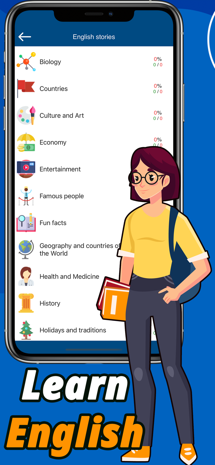 Pronouns in English Learn app