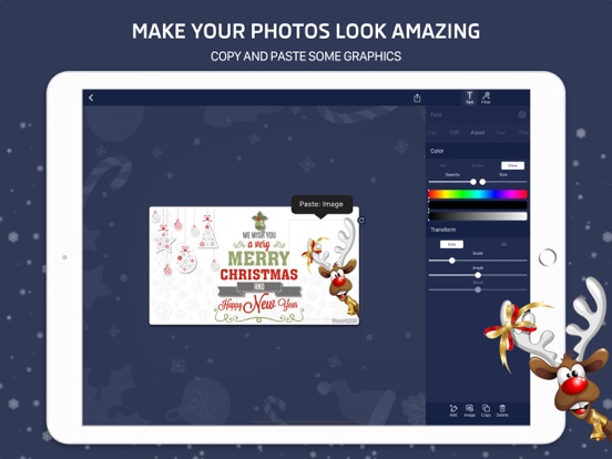 Screenshot #4 pour Christmas greetings cards