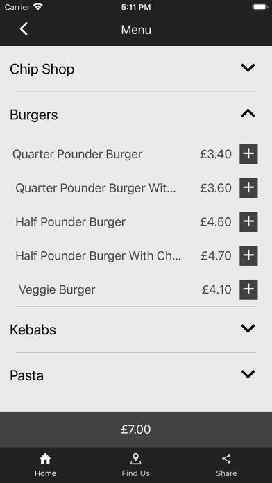 Dunya Restaurant Screenshot