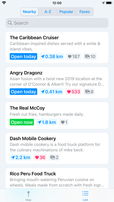 Street Food Ottawa Screenshot