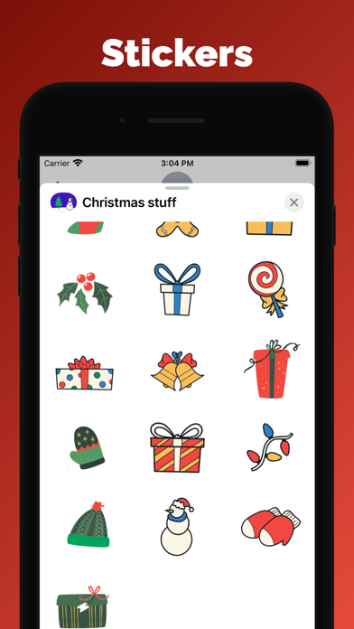 Screenshot #2 pour Joyeux Noël trucs emoji