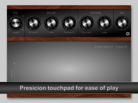 Theremin Touch iPad app afbeelding 2