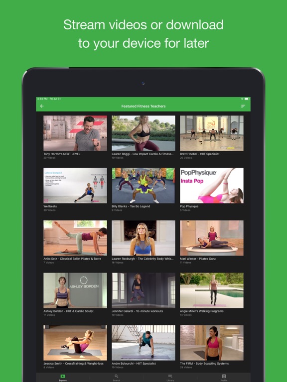 Screenshot #4 for Gaiam TV Fit & Yoga