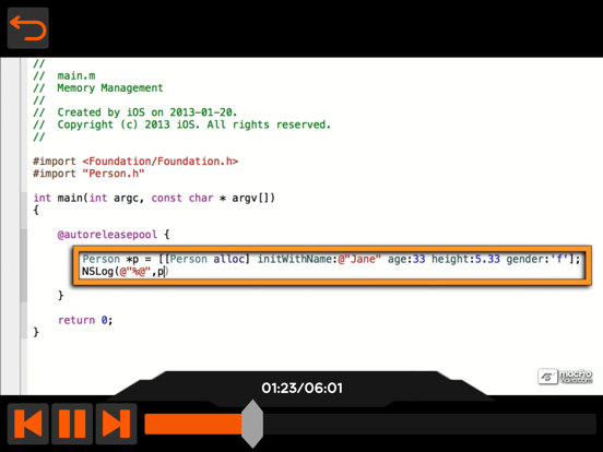 Screenshot #6 pour Structure and Classes Course