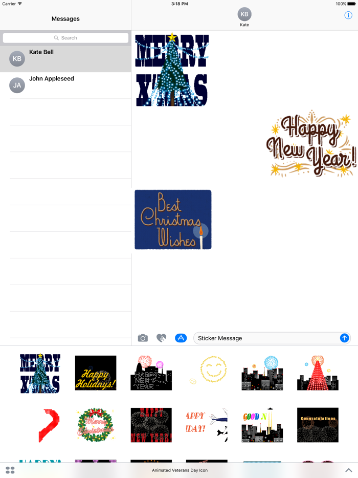 Happy Holidays Fireworks