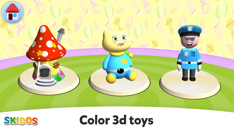 Coloring games: for kids 2-6 screenshot-0