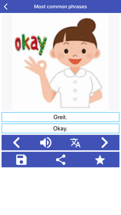 Learn Norwegian Phrases Screenshot