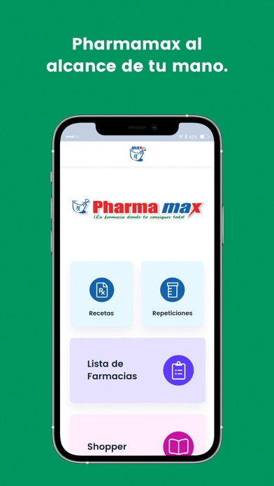 Pharmamax app Screenshot