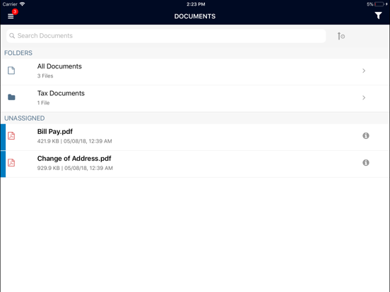 Cerro Pacific Wealth Advisors iPad screenshot